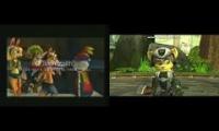 Jak And Daxter v.s. Ratchet & Clank - You Raise Me Up (Mashup)