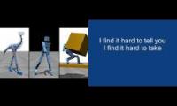AI simulated walking - Mad World