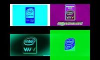 Intel logo history quadparison