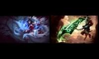 Japanese Ahri and polish riven Death Voice