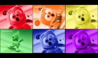 6 colored gummy bear songs