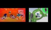 Too slow X ballistic X FLippin out X Your demise X Gummmy bear song (THE TRUE VERSON