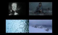Overcoat under the rain