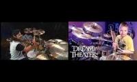 Thumbnail of Pannic Attack  Dream theater Drummer side by side