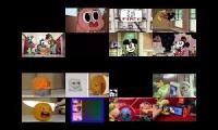 The Amazing World of Gumball VS Mickey Mouse VS Annoying Orange VS SML Sparta Remix Superparison 3