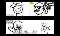 AsdfMovie Sparta DrLasp Remix Quadparison