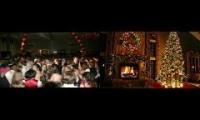 Xmas Party Mashup with Music and people