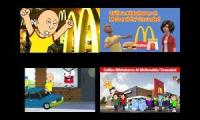 Thumbnail of Caillou Misbehaves At McDonald’s Quadparison