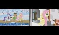 Sparta Extended Remix 2parison (Winter Wrap Up VS Fluttershy)