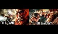 Attack on Titan Wings of Freedom Full Story Mode Longplay
