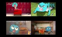 The Amazing world of Gumball Sparta remixes Quadparison 3