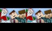 A MERRY MINECRAFT CHRISTMAS! ENGLISH VS SPANISH