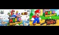 super mario 3d world vs bowsers fury games comparison