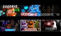 Five Nights at Freddys SFM Goodbye by TryHardNinja COMPARISON