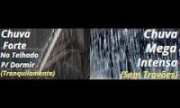 Chuva Forte na Telha Para Dormir - Magnifico Barulho de CHUVA INTENSA No Telhado 