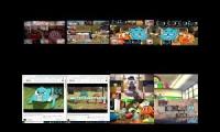 A Gumball Sparta Remix Comparison Quadparison [WARNING: CUTS Even The Gamma Part]