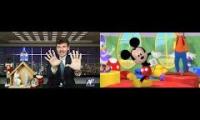 nick fuentes mickey mouse hotdog dance