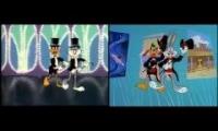 The bugs bunny and tweety show intro comparison high quality 80s vs 90s