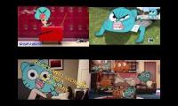 [Request] The Amazing World Of Gumball Sparta Venom Remix Quadparison