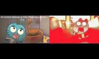 Thumbnail of [Filler] Gumball screaming Sparta Remix Comparison