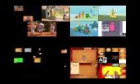 Rabbids Invasion, Numberblocks & Kick The Buddy Sparta Remix Superparison