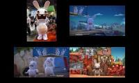 Rabbids invasion Sparta remix Quadparison 6