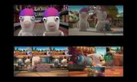 Rabbids Invasion Sparta Remix Quadparison 8