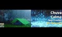 Thumbnail of Adormecer Imediatamente com Barulho de Chuva e Trovoadas na Barraca na Floresta Enevoada a Noite 
