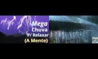 Som de Chuva para Dormir Profundamente e Relaxar a Mente - Barulho de Chuva Forte e Trovões à Noite