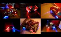 Videos with dancing Lightning McQueen and Mater toys