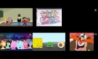 (BAD CHARACTERS) get sent to hell by AOSTH Robotnik and Demon the Shark add round 1