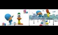 pocoyo sparta remix comparison