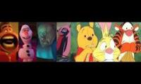 1 Second of Every Disney Animation Film and 10 Seconds of Every Winnie the Pooh