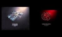 Thumbnail of Game of Thrones combined soundtracks House Stark & Targaryen