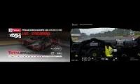 Thumbnail of SPA GT3 Ferrari vs Mercedes Rain Gran Turismo Sport vs real