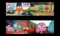 The Amazing world of Gumball Sparta remixes Quadparison 6