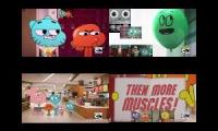 The Amazing World Of Gumball Sparta remixes Quadparison 7