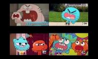 The Amazing world of Gumball Sparta remixes Quadparison 10
