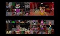 Rabbids Invasion vs Piggy Sparta Quadparison 3