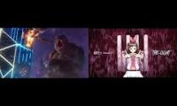 Kizuna Ai vs King Kong!