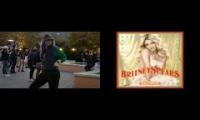 Minx Dances to Womanizer in Public
