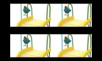 pocoyo big scary slide quadparison