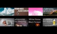 White Noise Black Screen MashUp