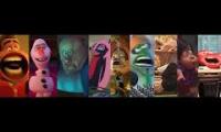 1 Second of Every Disney Animation Film and 1 Second of every Pixar lenght film or short film
