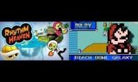 Beach Bowl Galaxy (Super Mario Galaxy (x2) + Bulby Mashup) - Rhythm Heaven Custom Remix