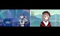 Thumbnail of Ouro Kronii & Nanashi Mumei sing - Little Talks