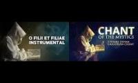 O Fili Et Filiae Chant + Music background