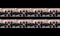 Singing and Dancing of Head Shoulders Knees and Toes