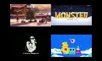 4 Christmas Logos Played at Once