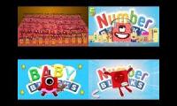 Best Numberblocks intros QuadParison